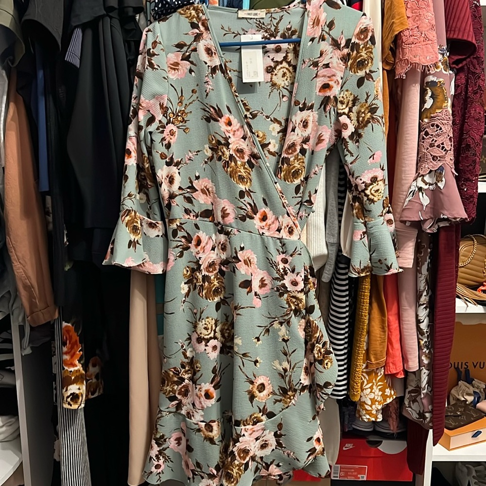 Boutique wrap dress